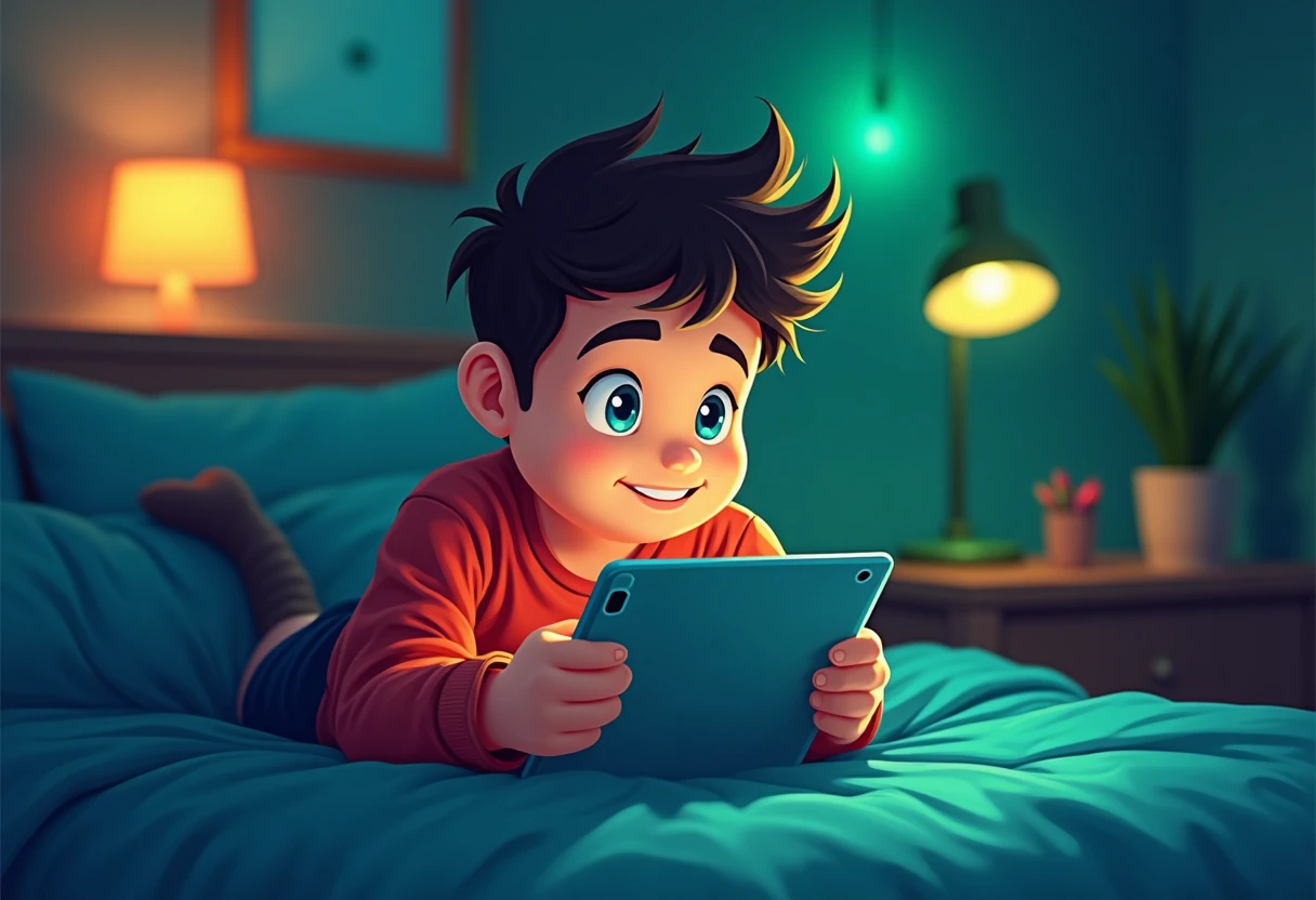Gamer usando apps de Roblox