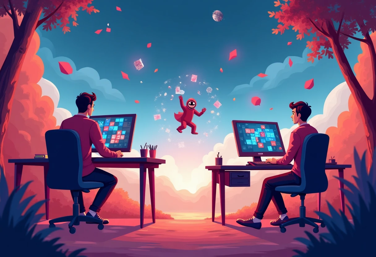 Creative and puzzle mobile games